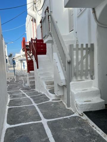 Traditional Myconian Studio In The Heart Of Chora Mykonos Town المظهر الخارجي الصورة